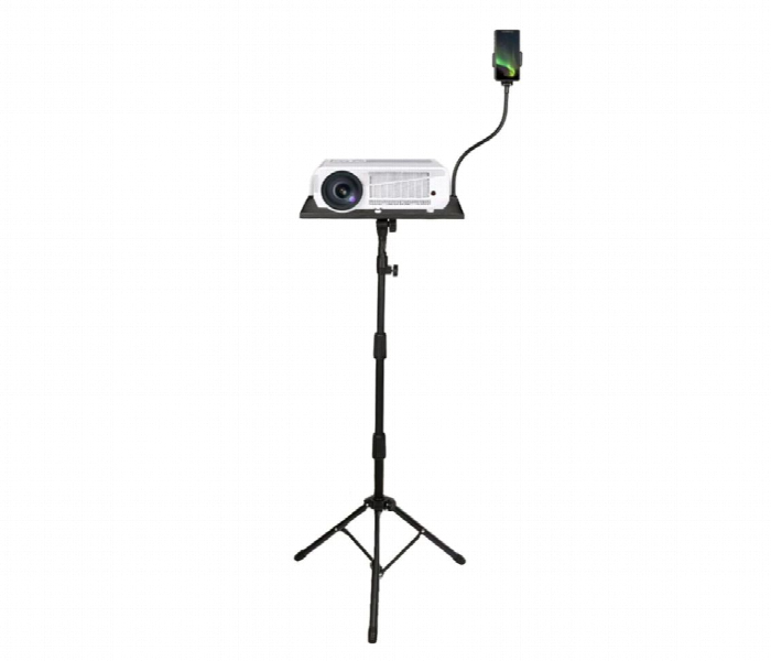 Adjustable Laptop Stand Tripod With Phone Holder - Zoom Image 2