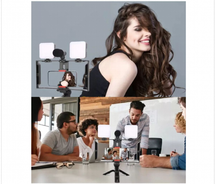 Ay 49X Video Making Kit With 2 Led Lights And Grip - Zoom Image 4