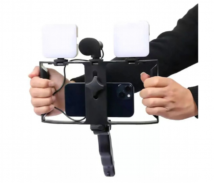 Ay 49X Video Making Kit With 2 Led Lights And Grip - Zoom Image 2