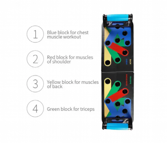Foldable Push Up Board  Jt 006 - Zoom Image 2