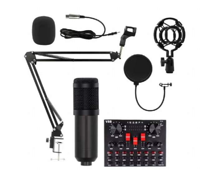 Condenser Microphone Set Black - Zoom Image 1