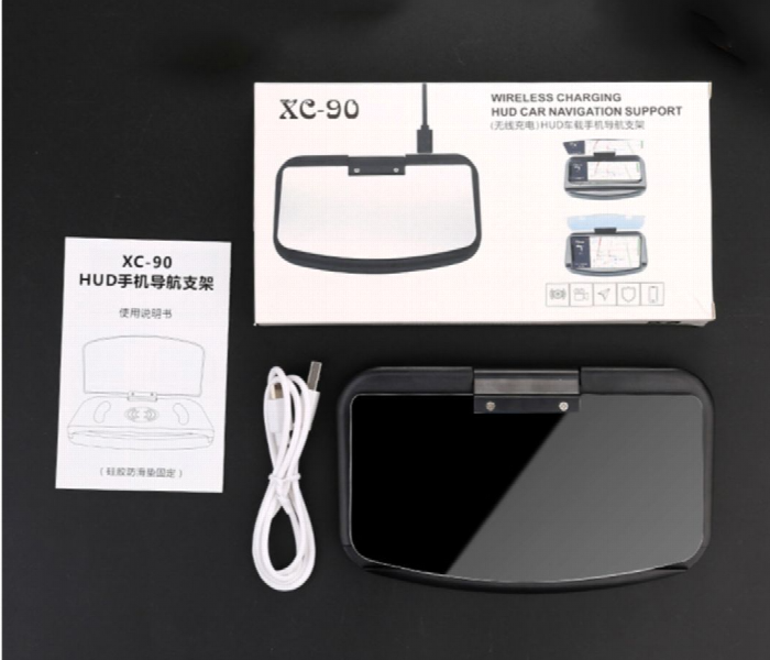 Xc 90 Wireless Charging Hud Car Navigator - Zoom Image 4