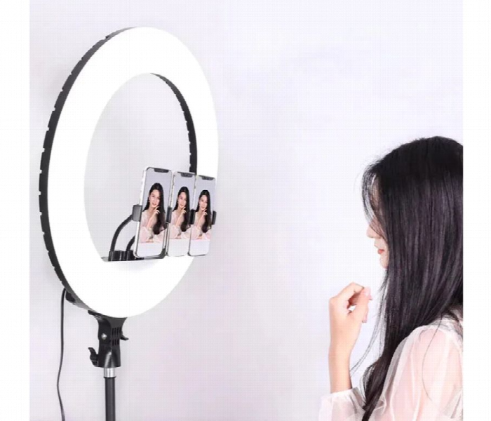 Rl 21 Led Soft Ring Light With Tripod - Zoom Image 4
