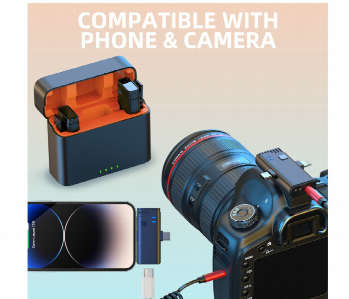 Jmary Mw 16 2.4G Wireless Microphone For Mobile And Camera - Zoom Image 4