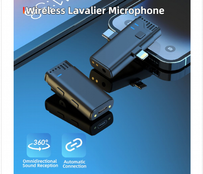 Jmary Mw 16 2.4G Wireless Microphone For Mobile And Camera - Zoom Image 5