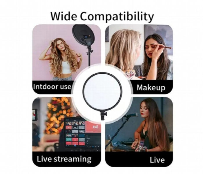 Jmary Fm 15Rs Adjustable 15 Inch Portrait Light Studio Led Light - Zoom Image 4