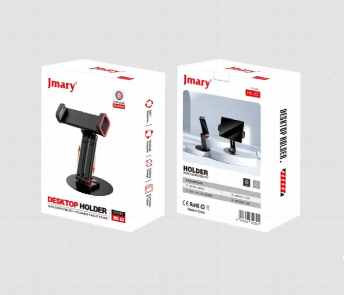 Jmary 360 Degree Rotating Foldable Desktop Stand Holder For Phone Or Tablet - Zoom Image 3