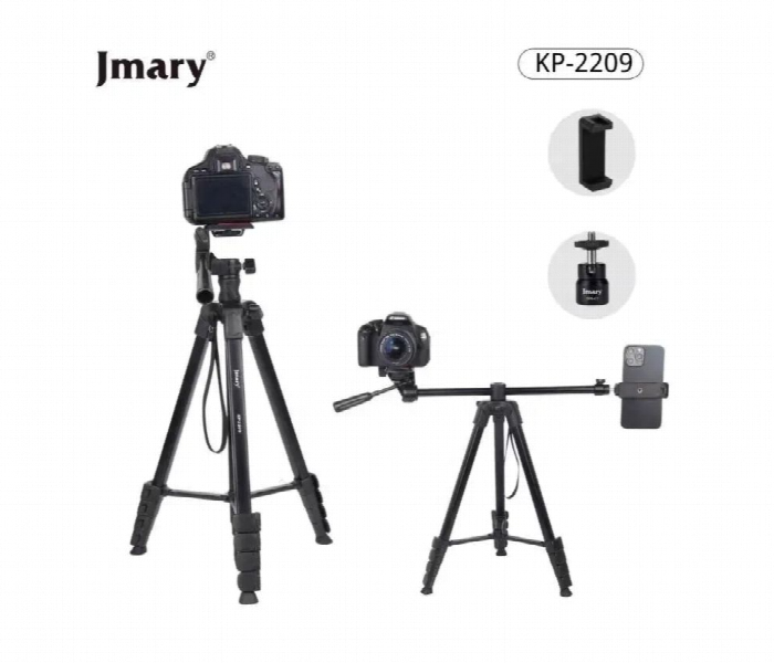 Jmary Kp2209 Lightweight Aluminum Tripod And  Monopod Stand - Zoom Image 2