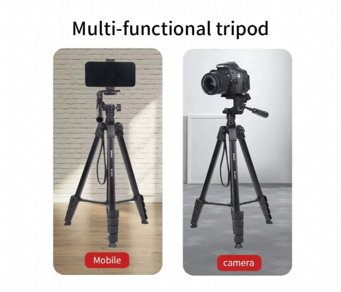 Jmary Kp2209 Lightweight Aluminum Tripod And  Monopod Stand - Zoom Image 3