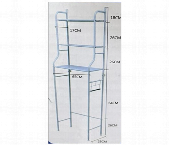 Generic Washing Machine Rack Laundry Storage Shelf - Zoom Image 4
