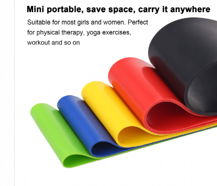 Crossfit Exercise Fitness Resistance Loop Bands Set - Zoom Image 3