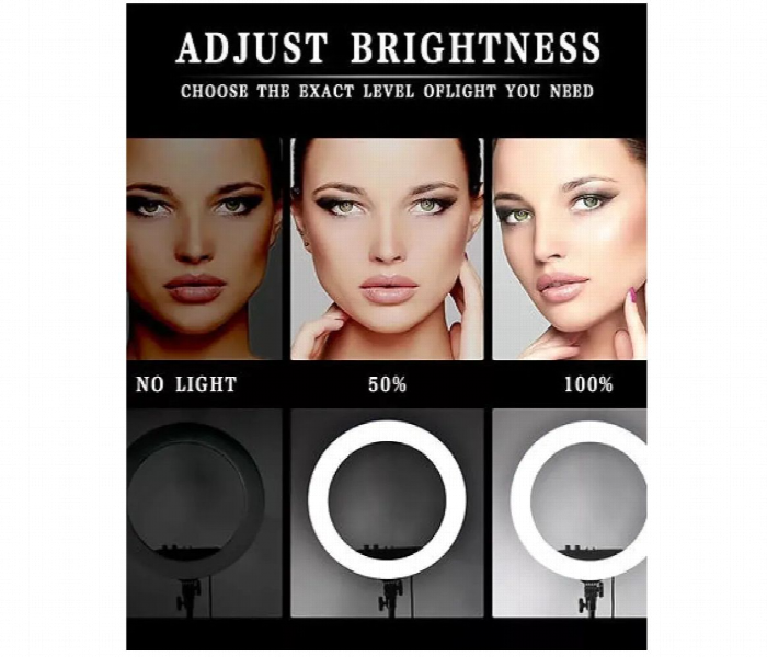 Rl 14 Led Ring Light With Tripod - Zoom Image 4
