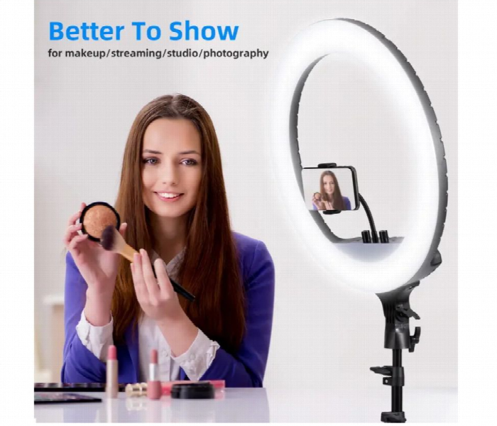 Rl 14 Led Ring Light With Tripod - Zoom Image 2