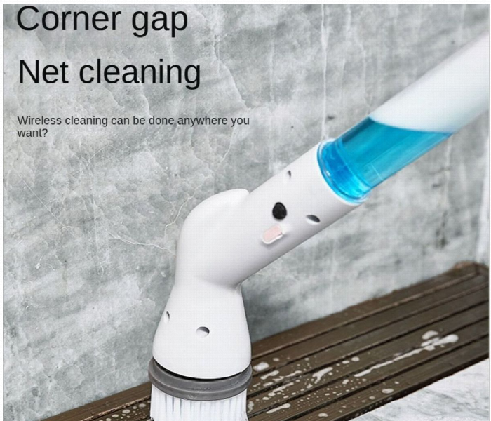 Multi Function Electric Cleaning Brush White - Zoom Image 3