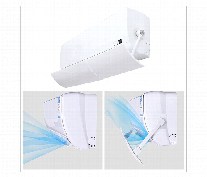 Leo Star Adjustable Ac Air Deflector Universal Fit Air Conditioner Baffle For Cold Air Protection Fits All Sizes - Zoom Image 2