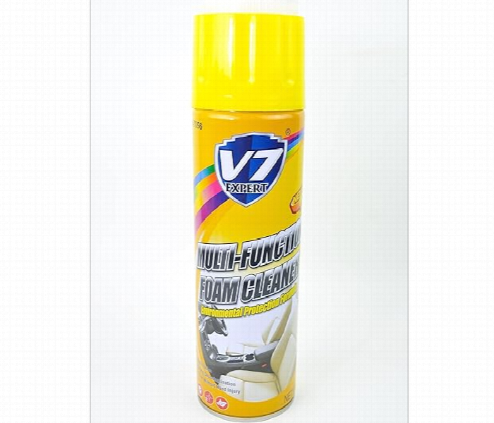 V7 Multipurpose Foam Cleaner Spray Powerful Stain Remover For Car Home Kitchen All Purpose Cleaner 650Ml - Zoom Image 1