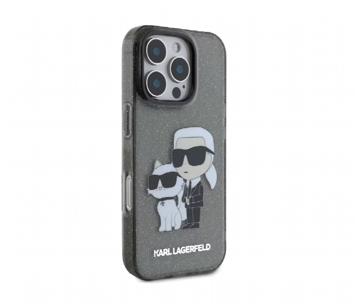 Karl Lagerfeld Glitter Hard Case For Iphone 16 Pro Max - Zoom Image 2