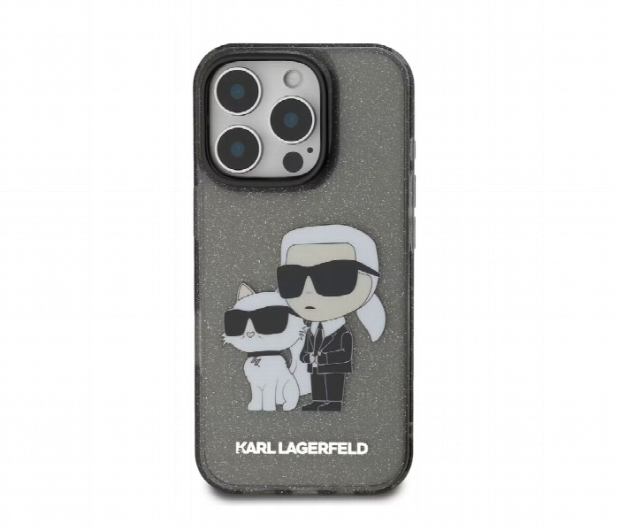 Karl Lagerfeld Glitter Hard Case For Iphone 16 Pro Max - Zoom Image 1