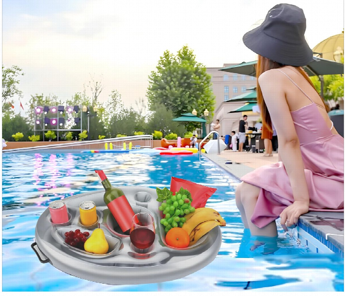 Eight Hole Inflatable Tray And Cup Holder - Zoom Image 4