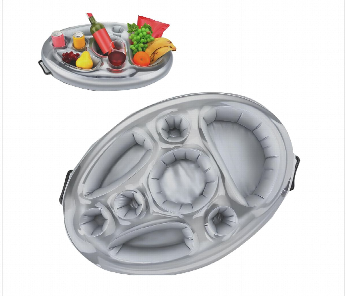 Eight Hole Inflatable Tray And Cup Holder - Zoom Image 1