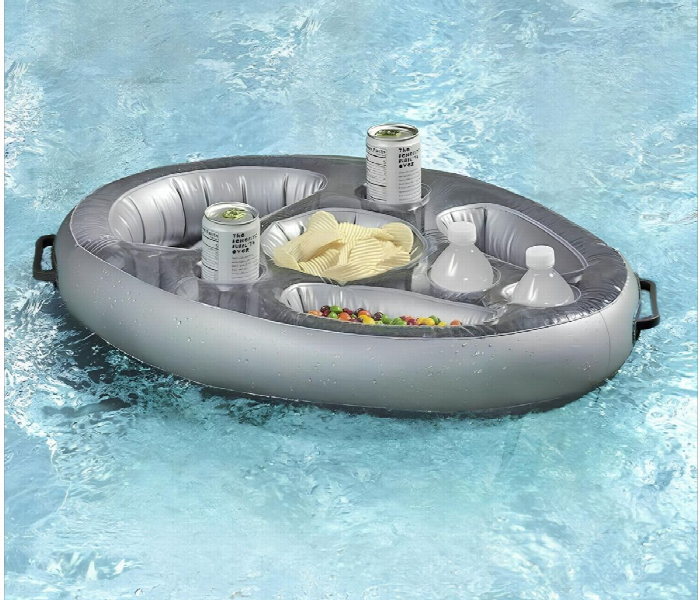 Eight Hole Inflatable Tray And Cup Holder - Zoom Image 3