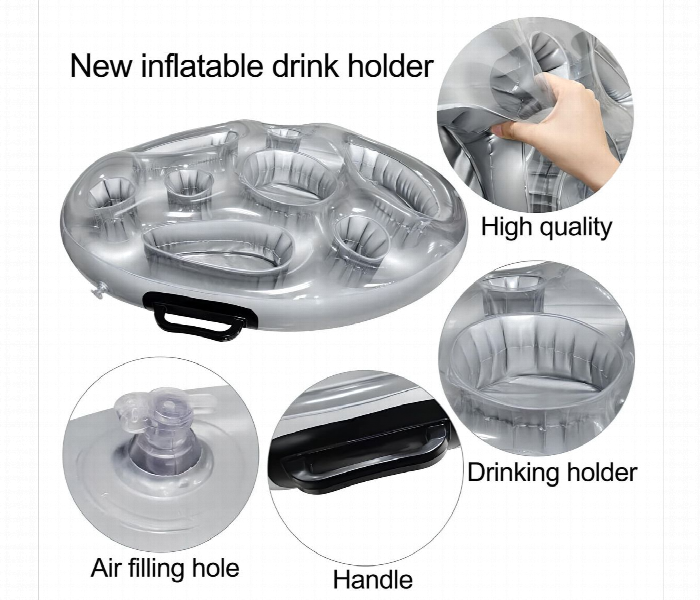 Eight Hole Inflatable Tray And Cup Holder - Zoom Image 5