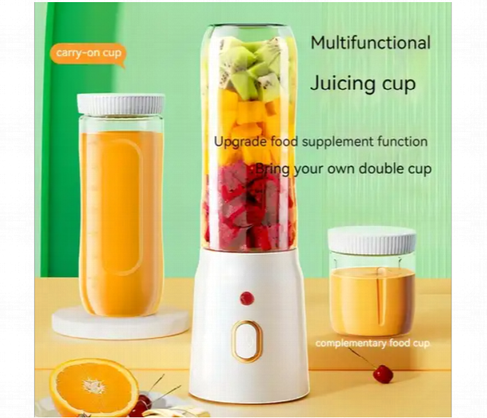 Portable Rechargeable Fruit Juicer Blender 500Ml Electric Smoothie Maker For Fresh And Healthy Juice On The Go - Zoom Image 3