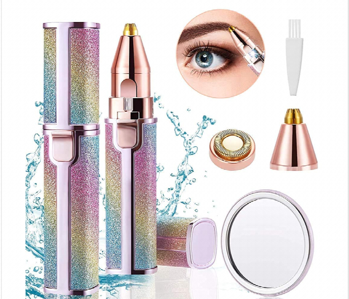 2 In 1 Battery Operated Eyebrow Trimmer - Zoom Image 2