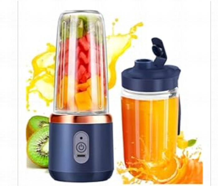 Small Portable Juicer Blender 400Ml X2 Multi Function Professional Juice Maker For Fruits Vegetables And Smoothies - Zoom Image 2