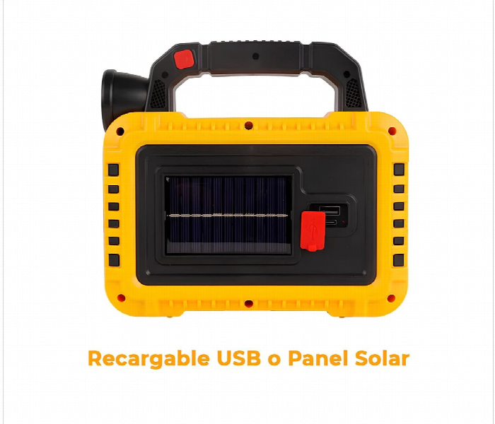 Hurry Bolt Solar Multifunctional Lamp Yellow - Zoom Image 2