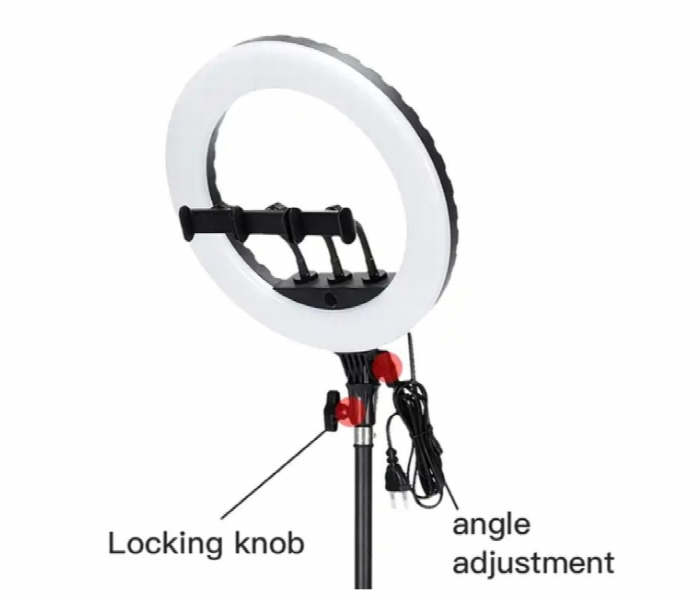 Jmary Fm 14R Photography Makeup Studio Vlog 14Inch Selfie Led Ring Light - Zoom Image 5