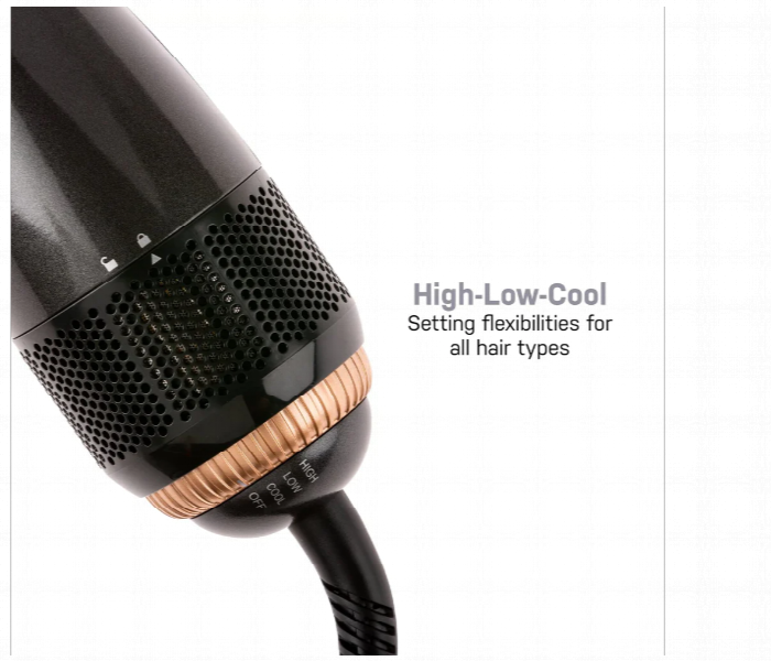 Joy Professional 2 In 1 Hair Styling Brush Unique Hair Dryer And Styler For Smooth And Voluminous Hair - Zoom Image 3