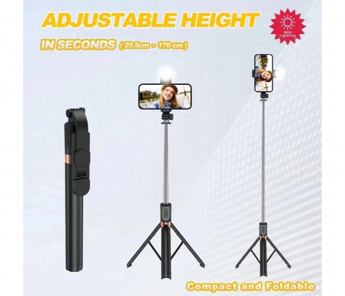 Plokama Live K9 Selfie Stick With Led - Zoom Image 3