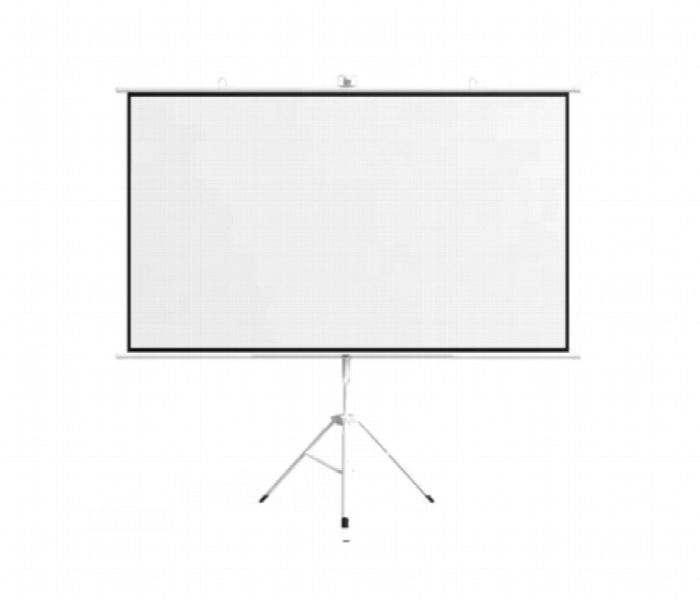 Projector Screen With Sturdy Tripod Stand - Zoom Image 1