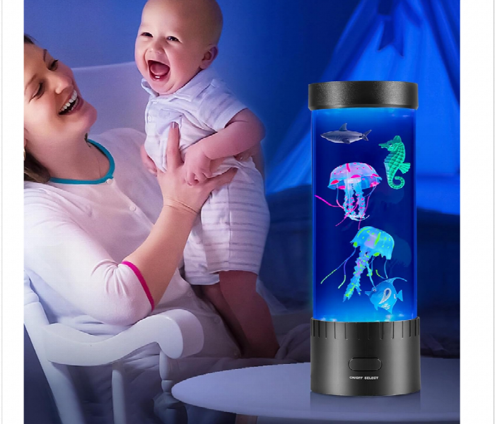 Electric Jellyfish Aquarium Led Lamp - Zoom Image 3