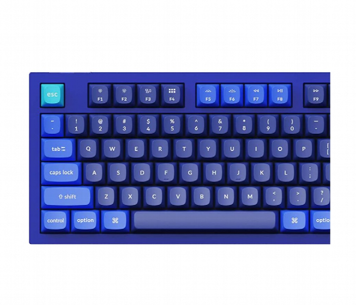 Keychron Q3 J3 Qmk Custom Hot Swappable Gateron G Pro Keyboard Navy Blue - Zoom Image 3