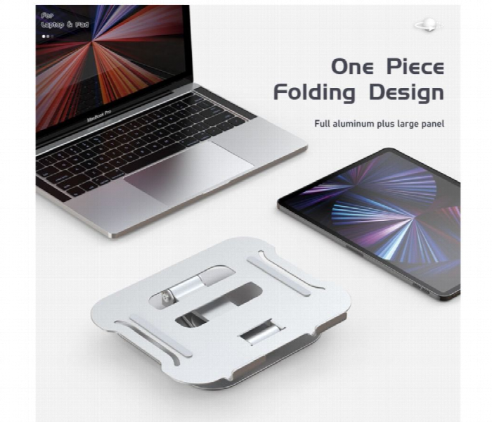 360 Degree Aluminum Laptop Or Notebook Stand - Zoom Image 5