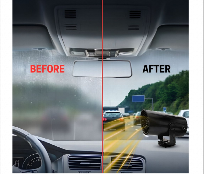 Auto Air Purification Heat Fan For Car - Zoom Image 2