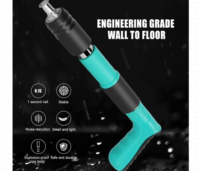 Concrete Wall Framing Steel Nail Gun Kits Green - Zoom Image 3