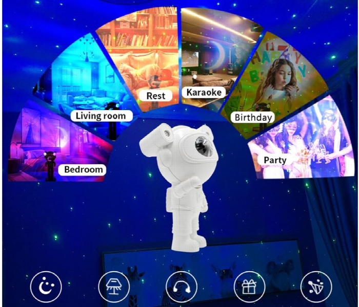 Astronaut Galaxy Light Projector - Zoom Image 3