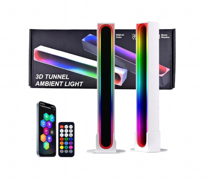 3D Tunnel Ambient Rgb Smart Led Light - Zoom Image 1