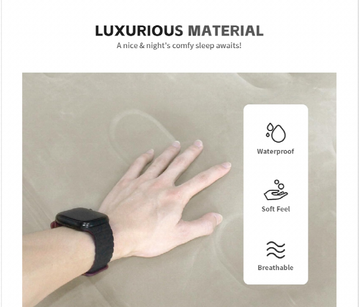 Air Mattress With Built In Pump For Outdoor - Zoom Image 4