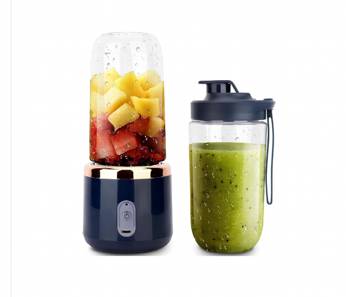 Multi Function Small Portable Juicer Blue - Zoom Image 2