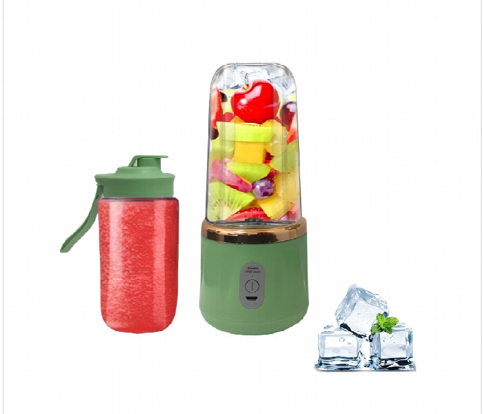 Multi Function Small Portable Juicer Green - Zoom Image 2