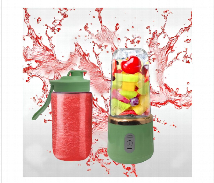 Multi Function Small Portable Juicer Green - Zoom Image 3