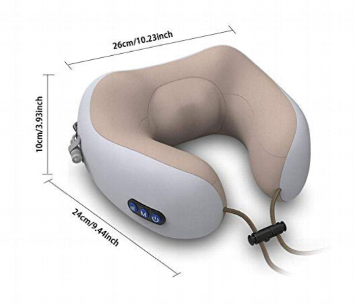 U Shaped Massage Pillow One Button Control - Zoom Image 3