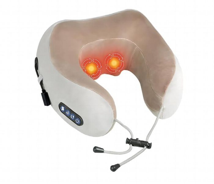 U Shaped Massage Pillow One Button Control - Zoom Image 2