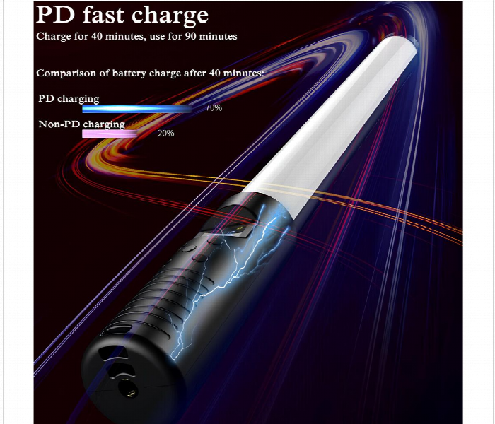 Rgb Colorful Led Light Stick 6000K - Zoom Image 5