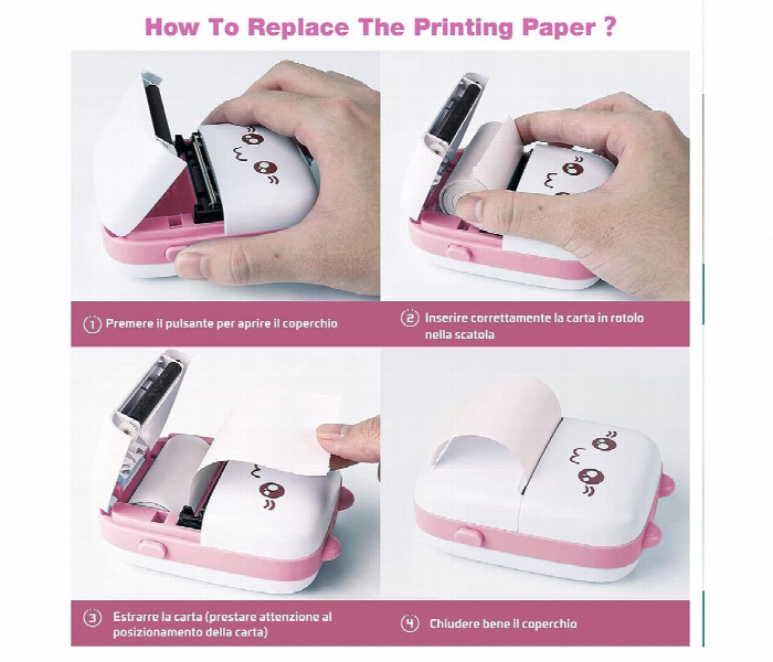 Student Portable Pocket Printer 800Mah - Zoom Image 4