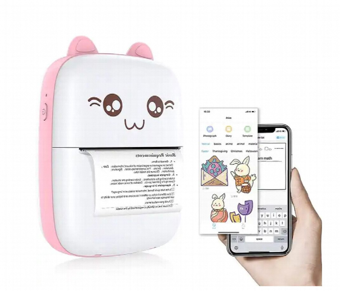 Student Portable Pocket Printer 800Mah - Zoom Image 2